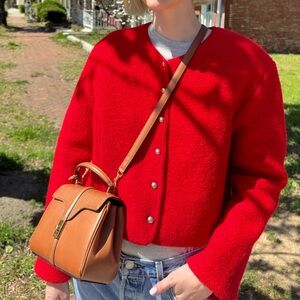 Celine Mini 16 Natural Calfskin